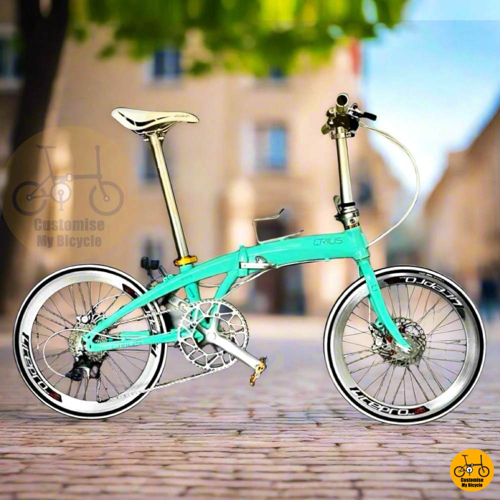 Crius Velocity 22-inch Folding Bike – Best Alternative to Brompton