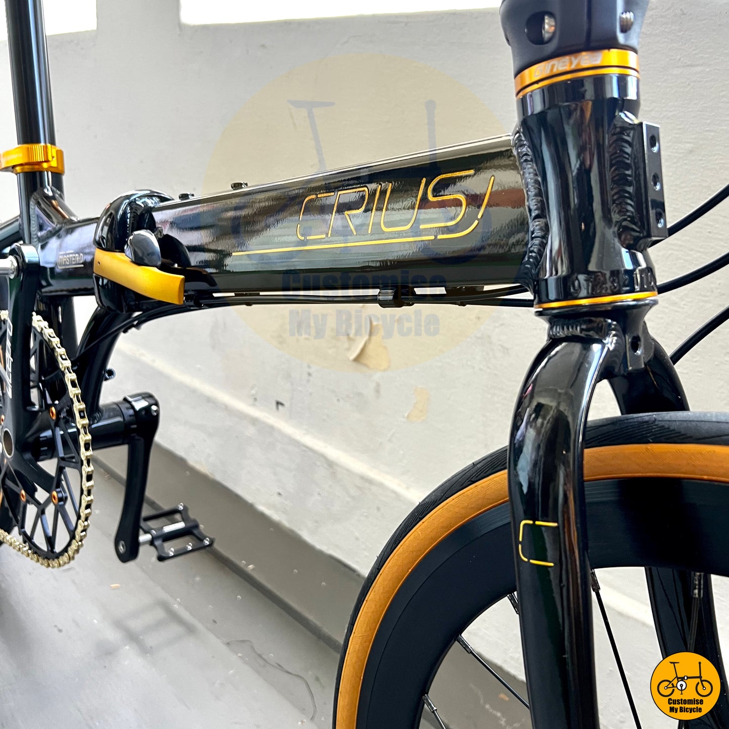 Crius Master 22-Inch Folding Bicycle – A Fnhon Blast Rival with Pro-Grade Components