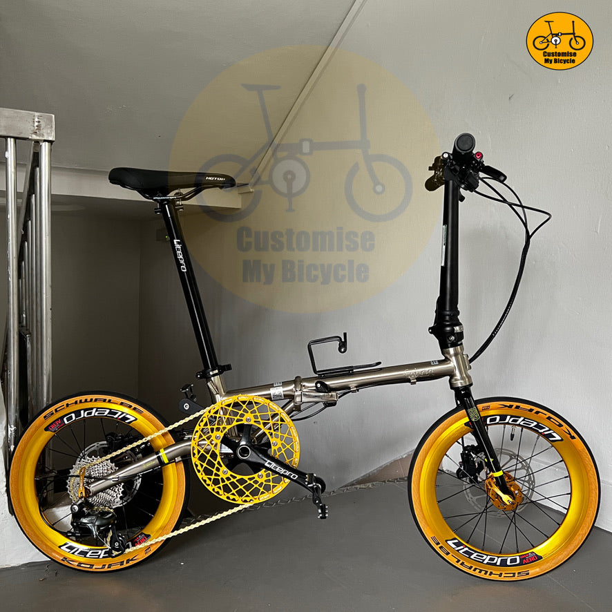 Fnhon Gust 18β β’ Shimano 10s β’ Titanium Gold