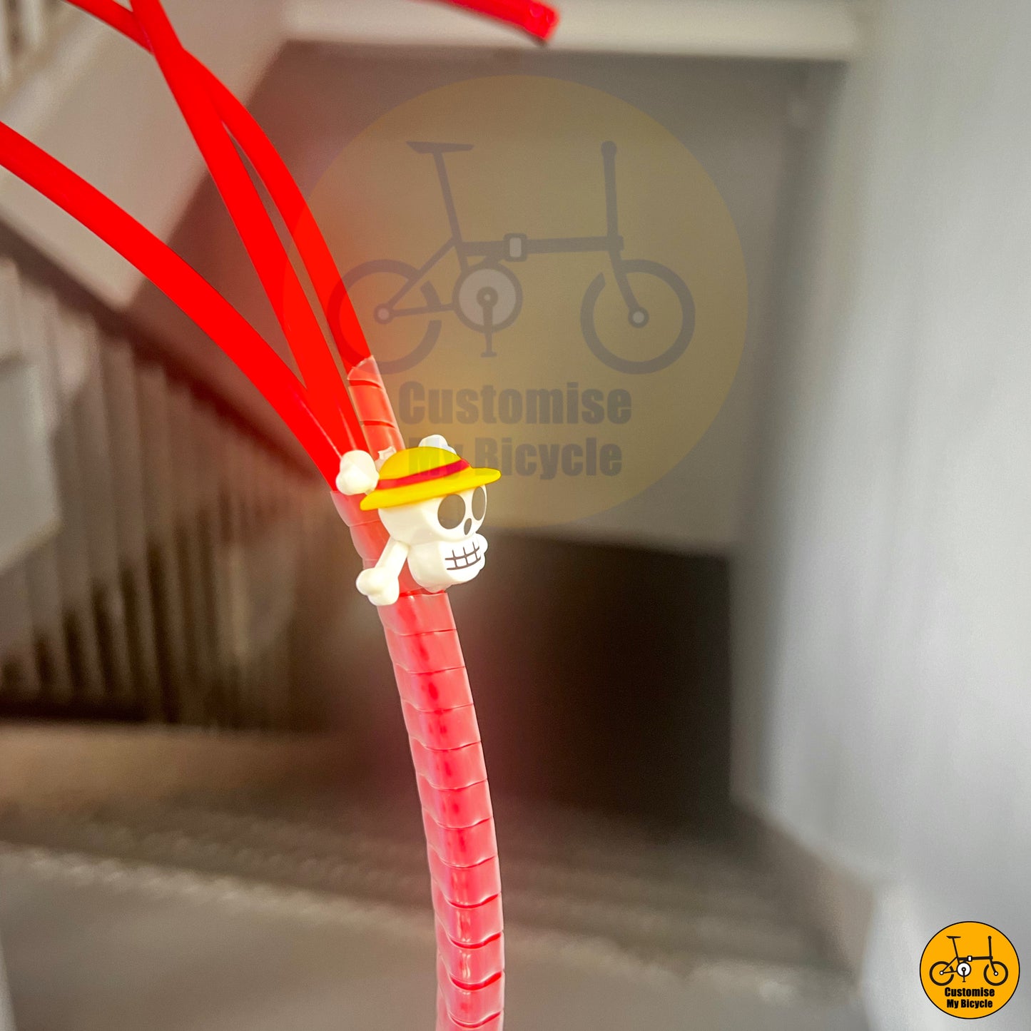 Luffy-Inspired Fnhon Blast 22โ Folding Bicycle โ Ride Bold Like a Pirate!