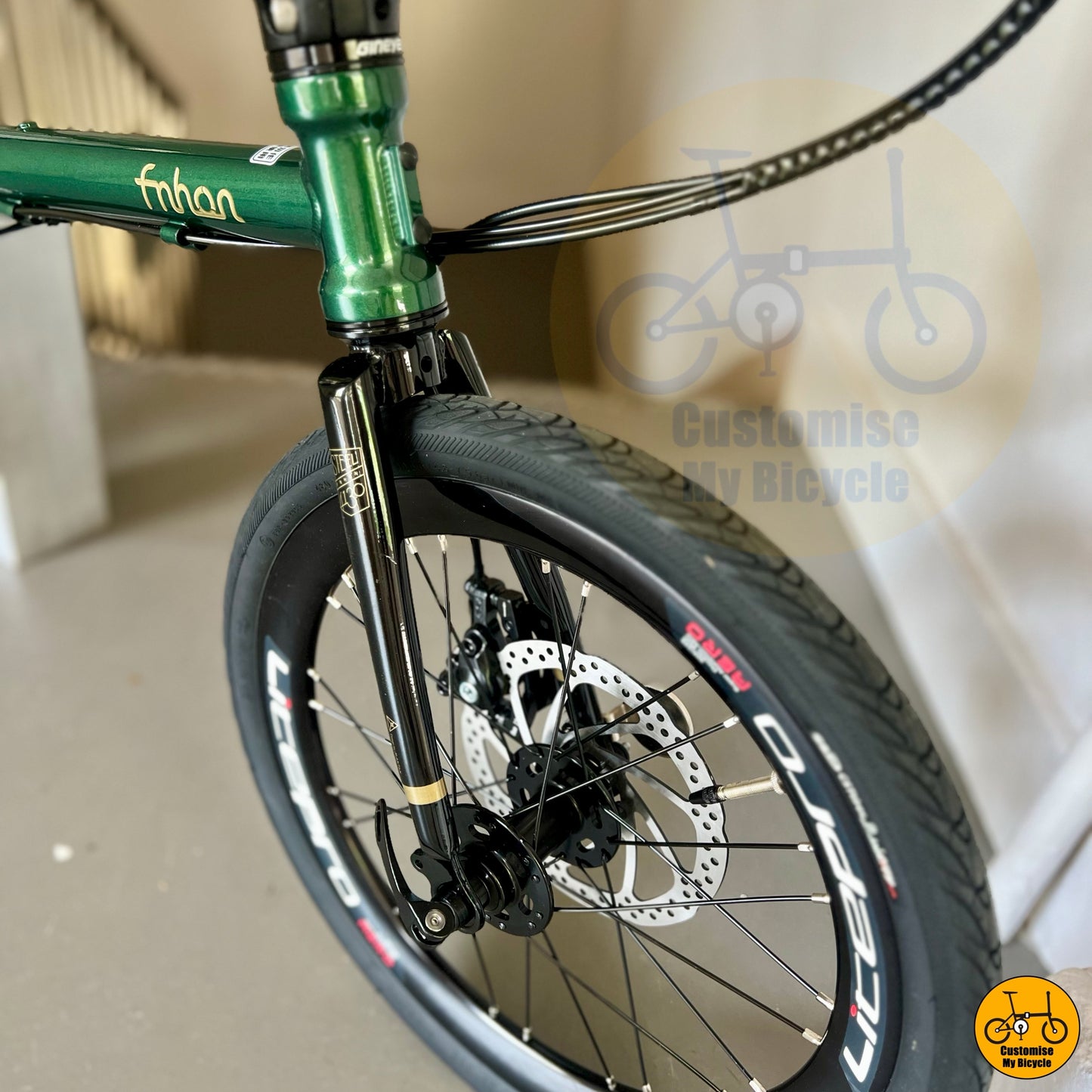 Fnhon Gust 18β β’ Shimano 9s β’ Emerald Green