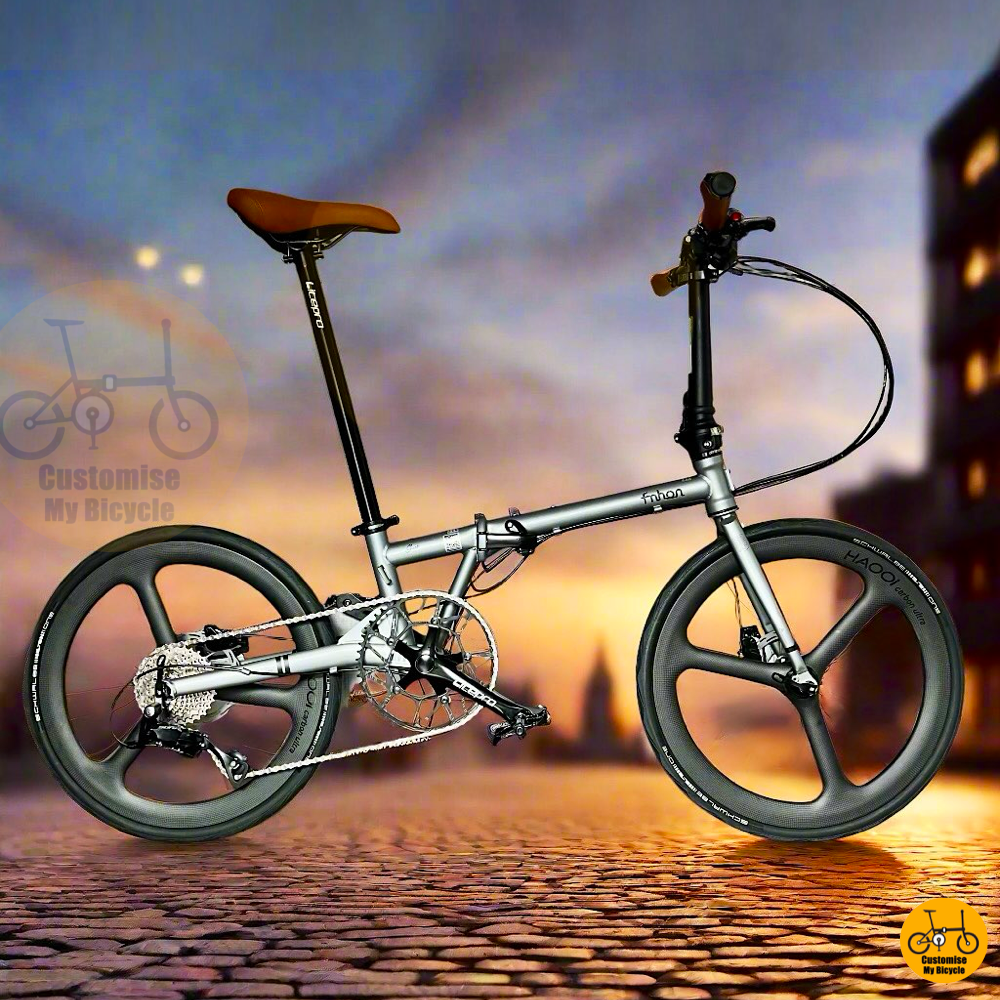 Fnhon Gust 22-Inci – Lipat Moden Bergaya, Saingan Tern dan Dahon, Sesuai Untuk Penunggang Bandar
