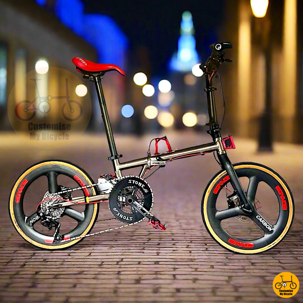 Fnhon Gust 20-inch Foldable Bicycle – High-Spec Shimano 105 11-Speed & Lightweight Design
