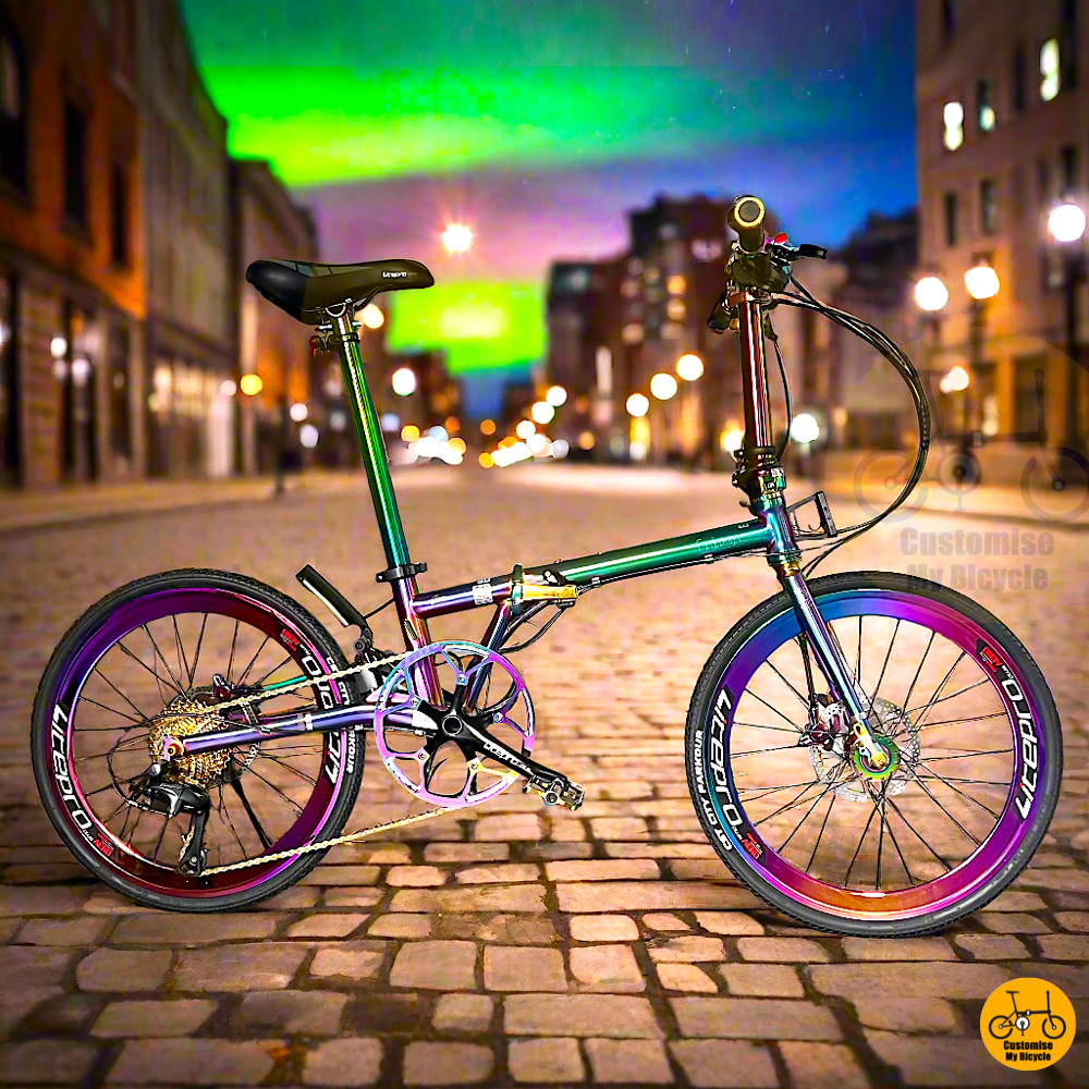 Fnhon Gust 22” • Shimano 10s • Oil Slick Aurora