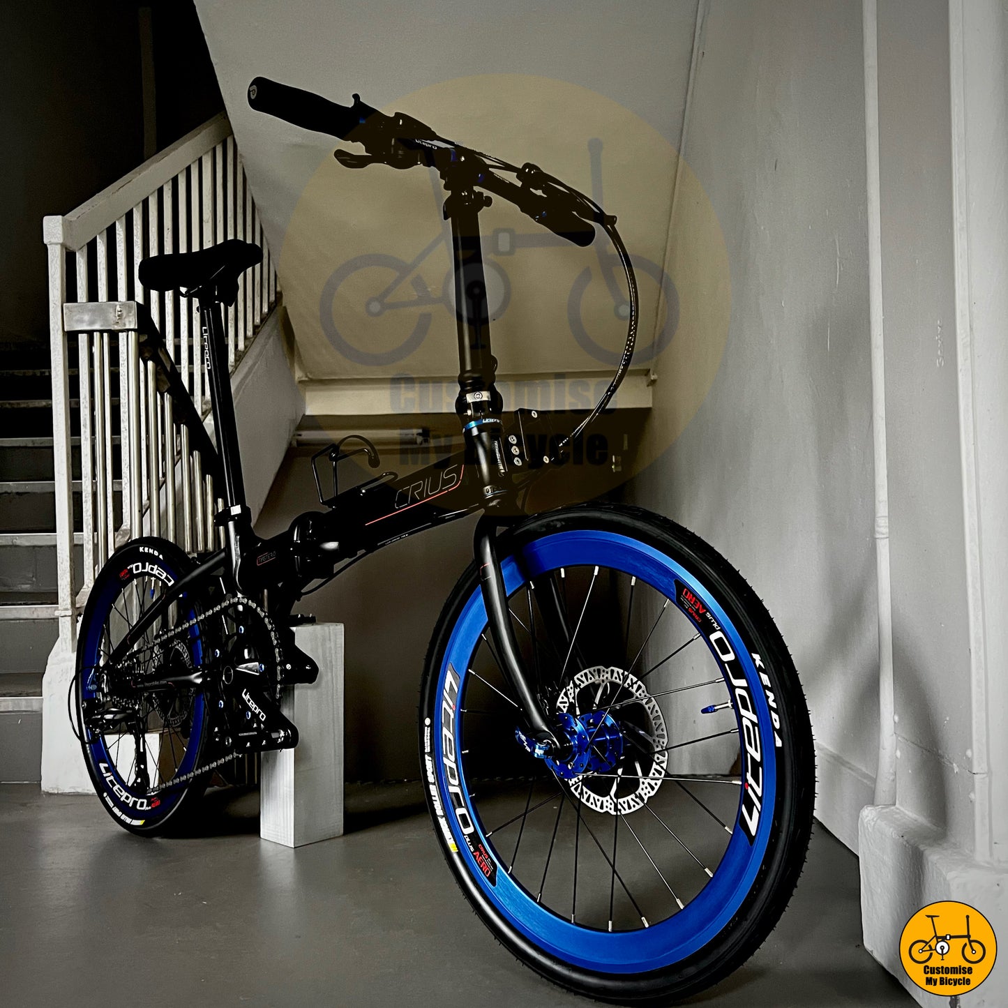 High-Performance Crius Master 22-Inch Foldable Bicycle – A Rival to Ethereal & Liaoge
