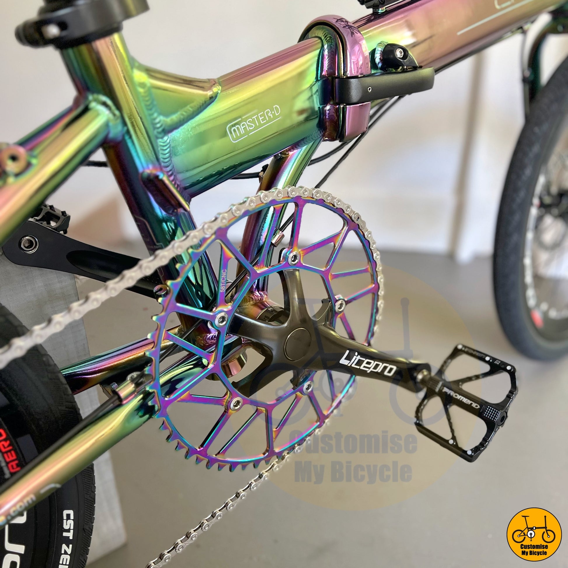 Aurora Shine Crius Master 22-Inch Folding Bicycle – A Smooth & Stylish City Ride
