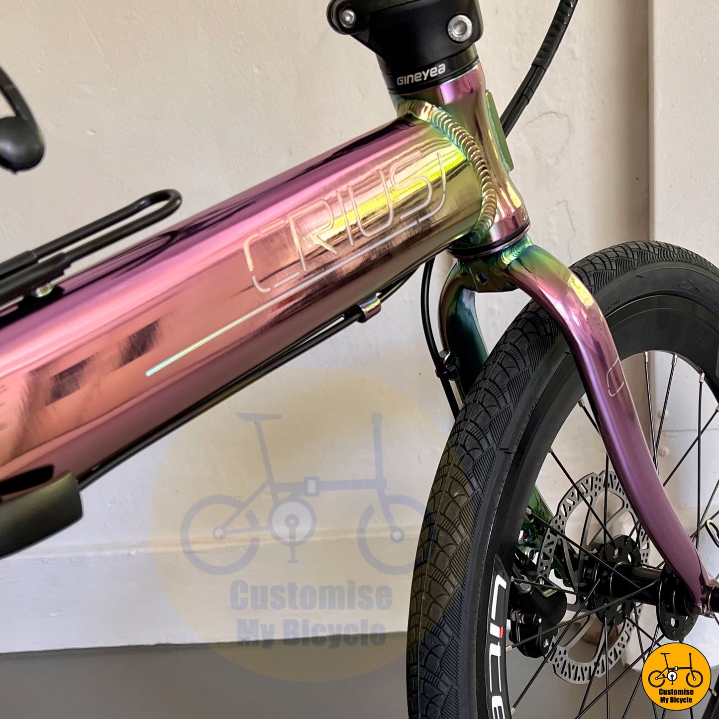 Gradient Color Crius Master 22-Inch Folding Bike – A Premium Blend of Style & Functionality
