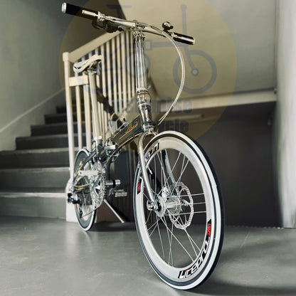 Anti-Rust Coated Crius Master 22-Inch Folding Bike – A Durable & Sleek Commuter Ride
