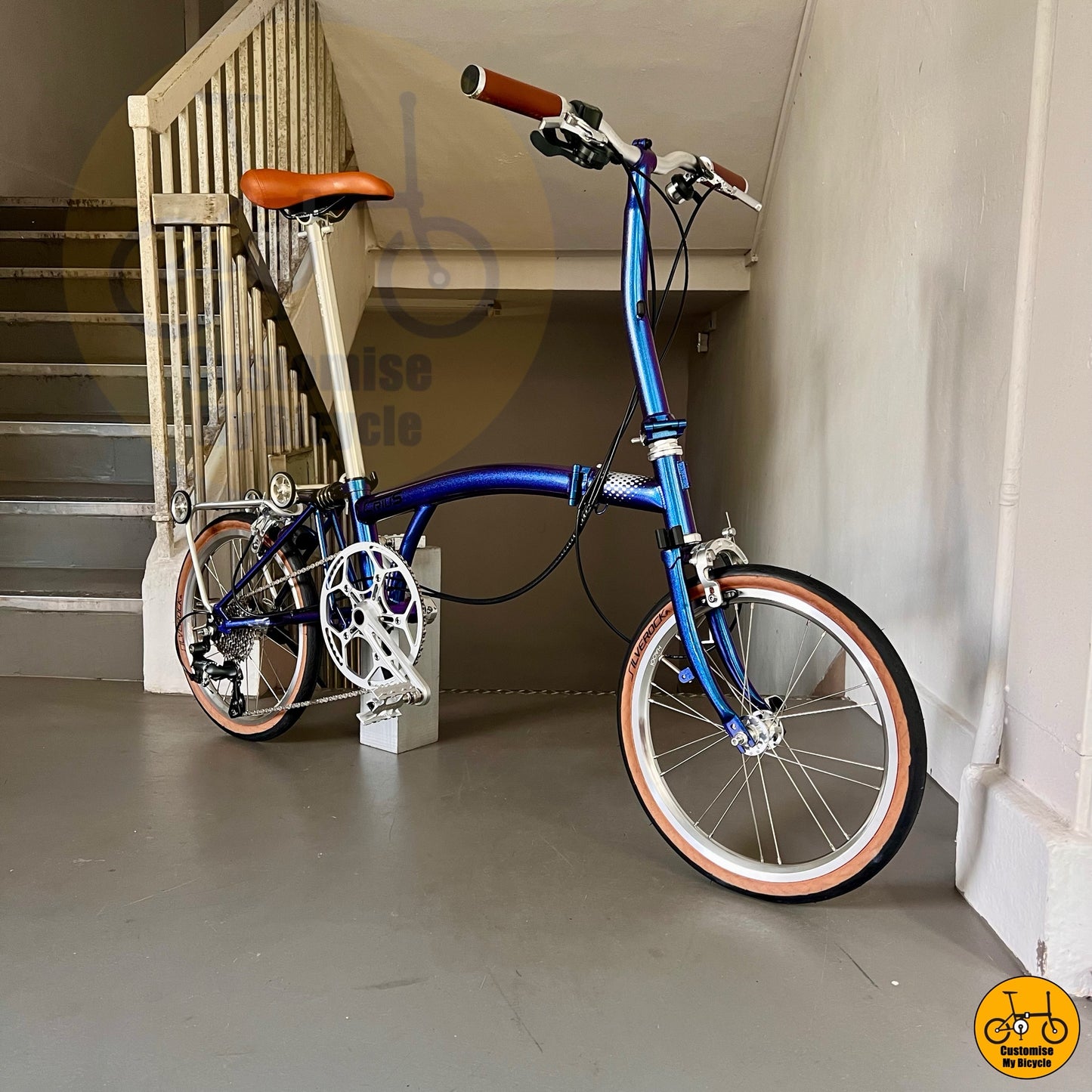 Crius Trifold 18-inch Compact Foldie – Lightweight 16” 349 Ezywheels Design
