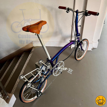 Crius Trifold 18-inch Compact Bicycle – Alternative to Brompton & Aceoffix
