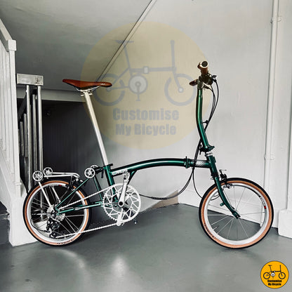 Crius Trifold 18-inch Compact Foldie – Classic City Commuter with Timeless Design
