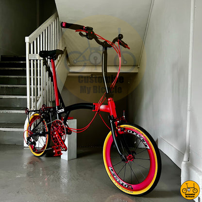 Crius Trifold 18-inch City Bike – Portable, Trifold, and Bus/MRT Friendly
