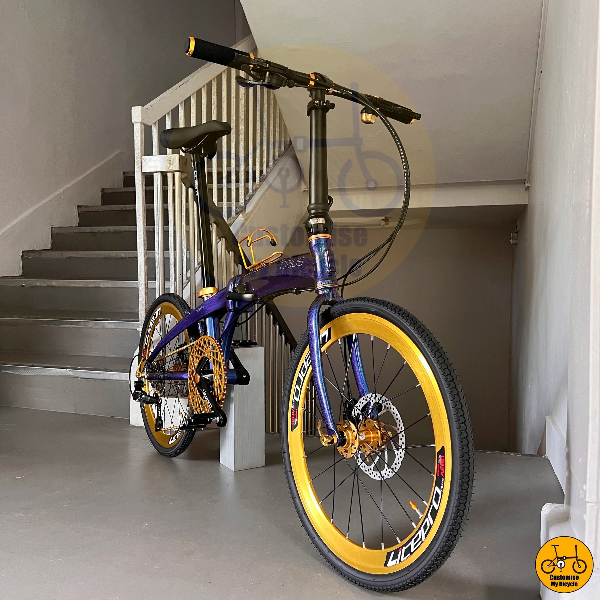 Crius Velocity 22 Inch – Affordable Yet High-Quality Folding Bicycle
