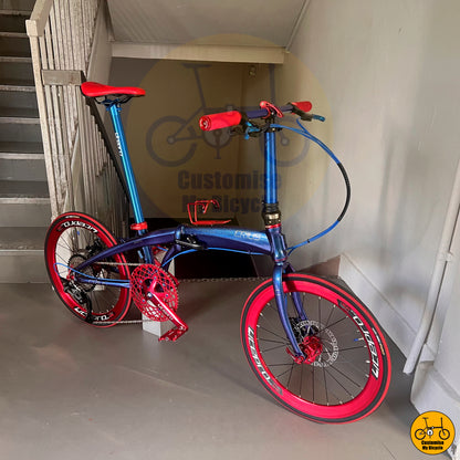 Crius Velocity 22 Inch – Premium Lightweight Foldable Bicycle
