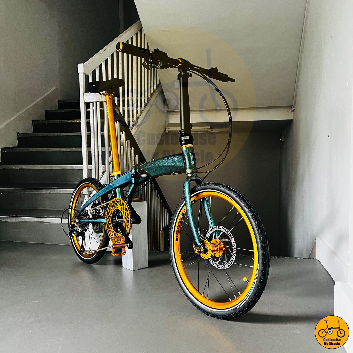 Crius Velocity 22-inch Foldie – High-Performance Ride Inspired by Rolex Daytona
