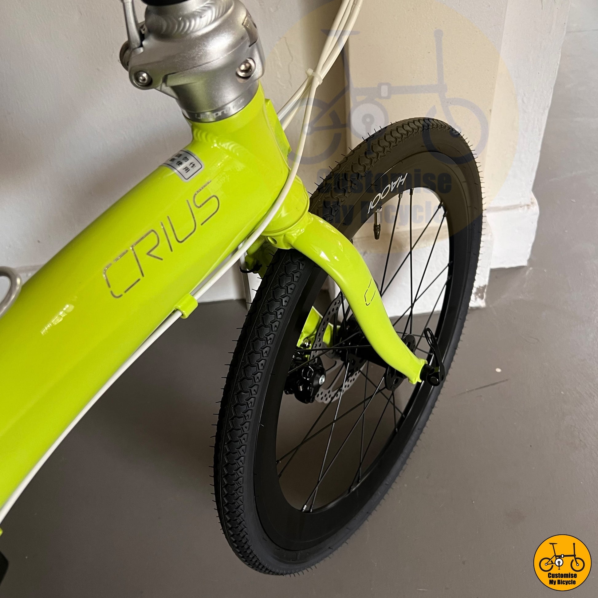 Perfect foldie for cycling along the Green Corridor and PCN
