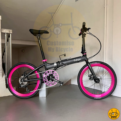Fnhon Blast 22-Inch Folding Bike – A Dahon & Tern Competitor with a Feminine Edge
