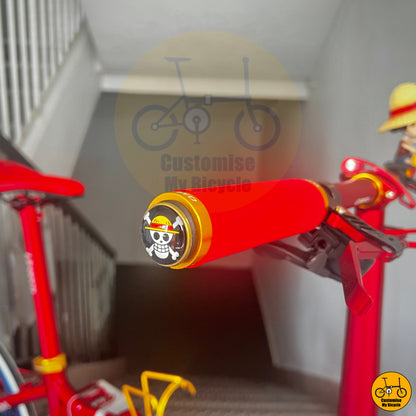 Ride Like a Pirate! One Piece-Inspired Fnhon Blast 22” Folding Bike
