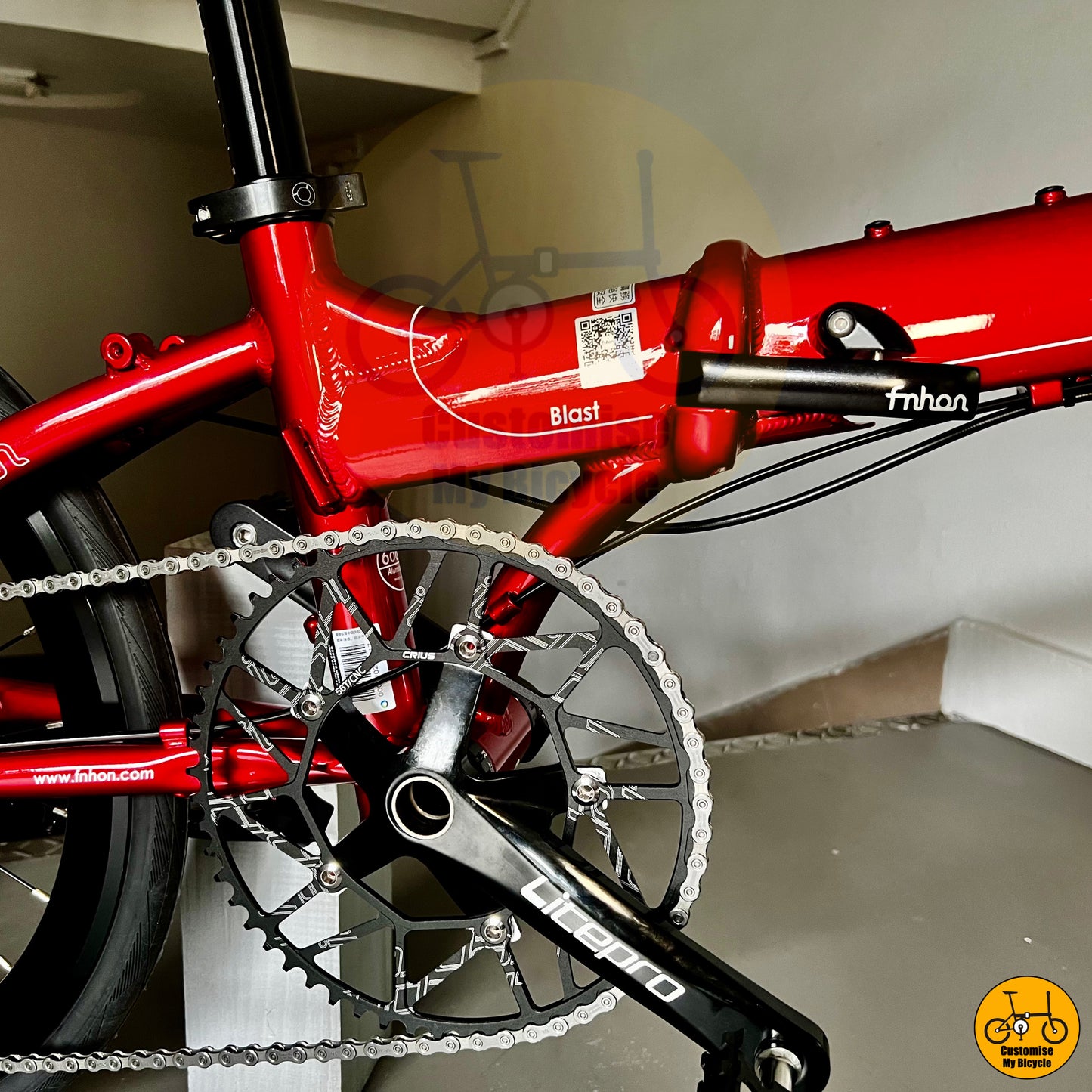 Fnhon Blast 22-Inch Folding Bike – Inspired by Deadpool’s Power & Agility
