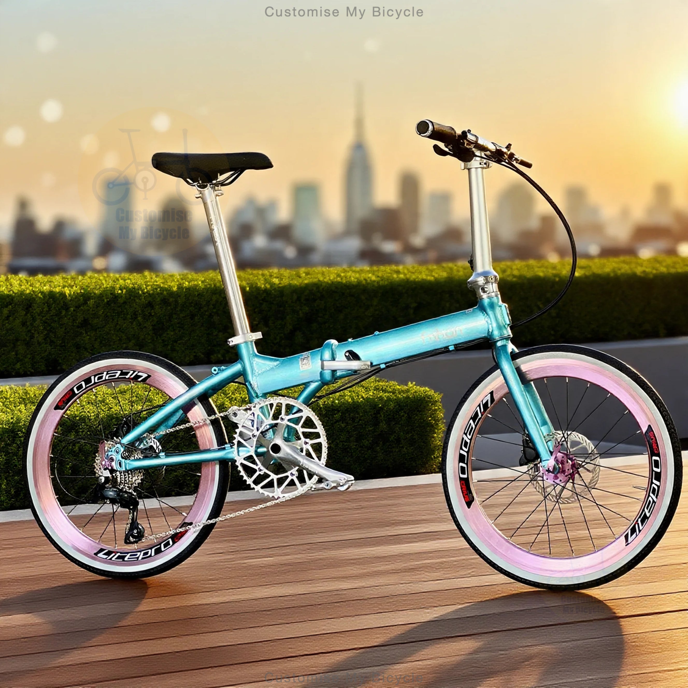 Folding Bicycle Fnhon Mini-Tornado 16 Inch 349(18