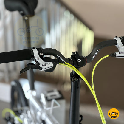 Litepro carbon riser bar 5cm on Fnhon Freedom 16" 305