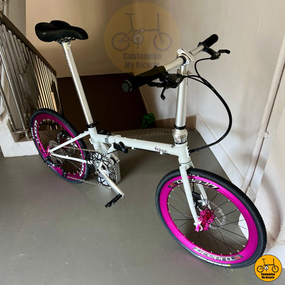 lightweight 22 inch foldable bicycle for ladies
