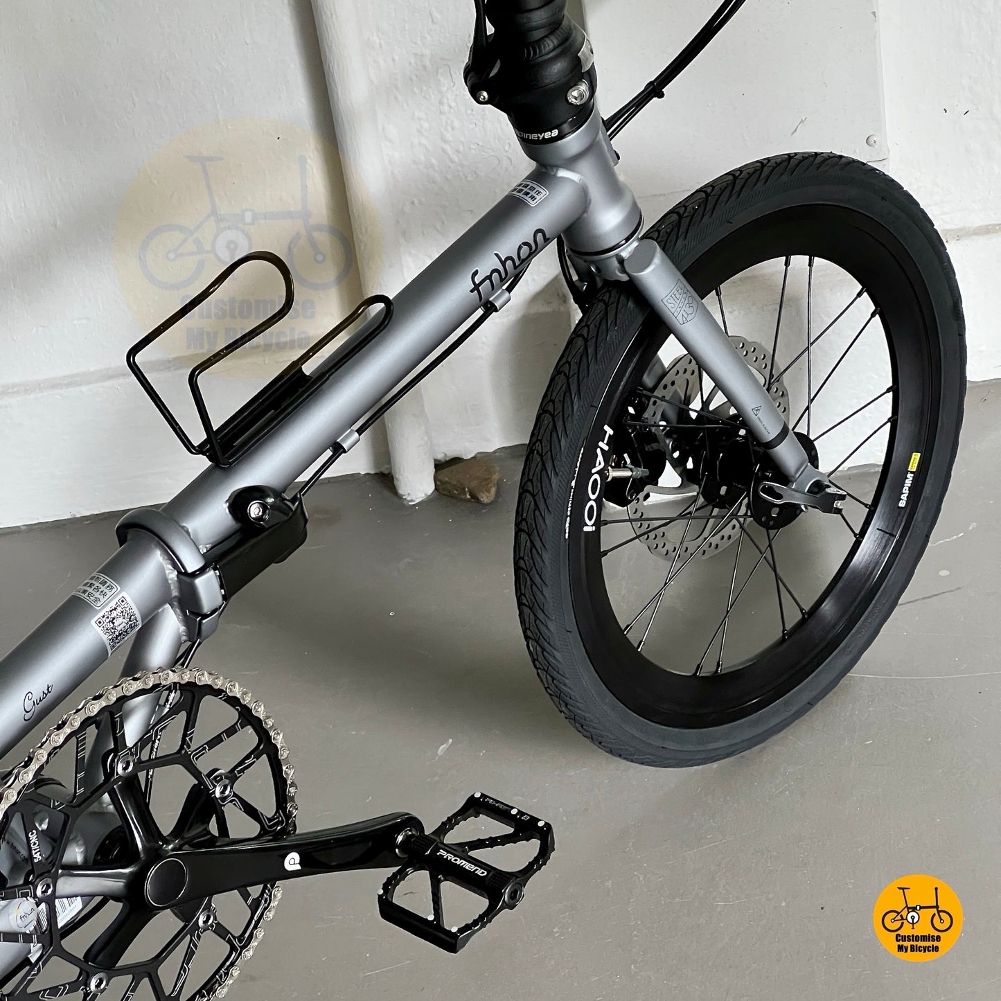 Close up Haooi wheelset