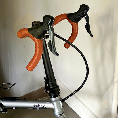 Fnhon Gust 16" Battleship Grey folding bike with Mechanical wired disc brake