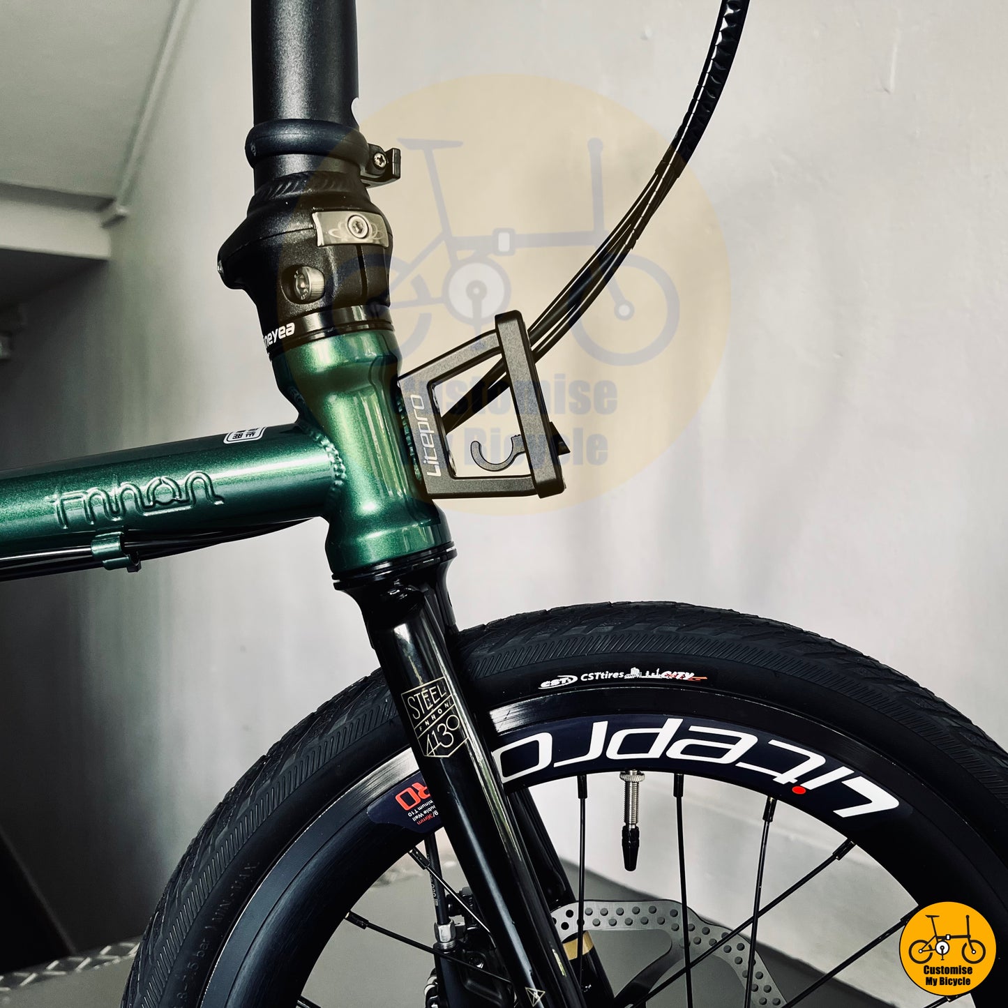 Fnhon Gust 18” • Shimano 9s • Emerald Green
