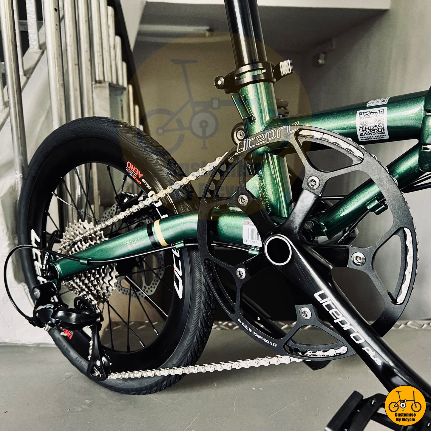 Fnhon Gust 18” • Shimano 9s • Emerald Green