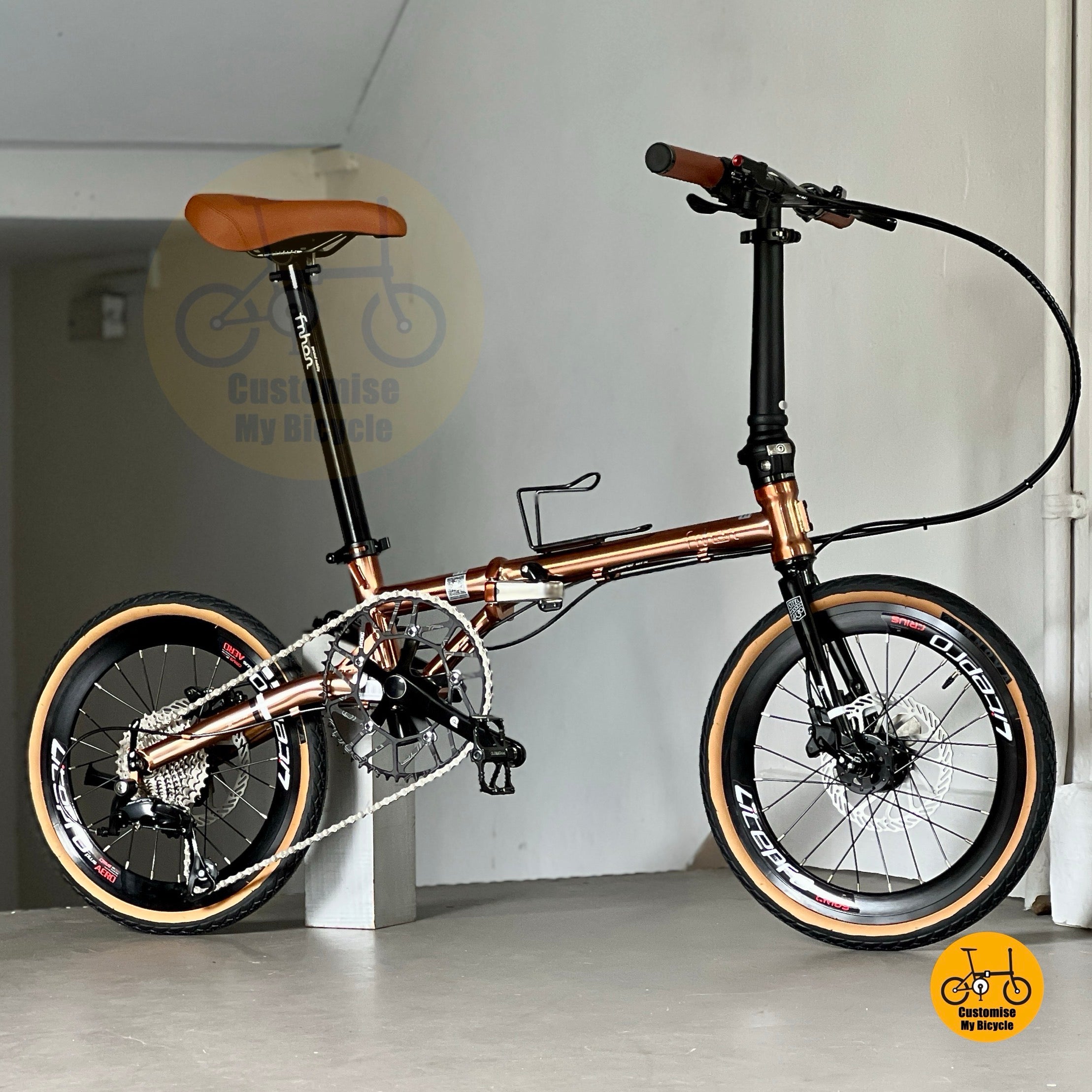 🔥HOT DEALS🔥 Fnhon Gust 18” • Shimano 9s • Rose Gold – Customise