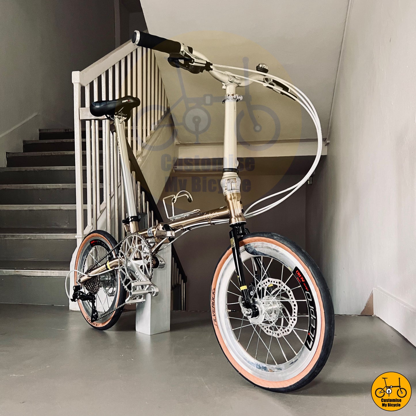 Fnhon Gust 18” • Shimano 9s • Titanium Gold