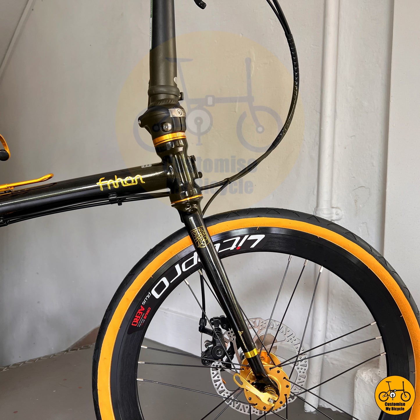 🔥11.11🔥 Fnhon Gust 22” • Shimano 9s • Black Gold