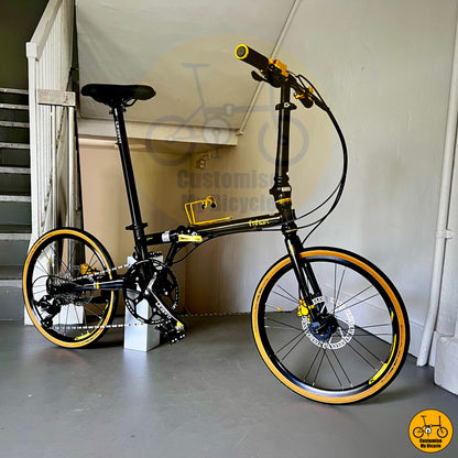 Fnhon Gust 22-Inci – Lipatan Mudah, Reka Bentuk Minimalis, Sesuai untuk Perjalanan Bandar
