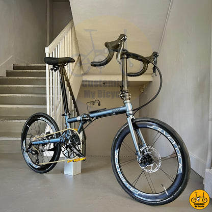 Fnhon Gust 22-inch Foldie – Dropbar Design for City & Road Cycling
