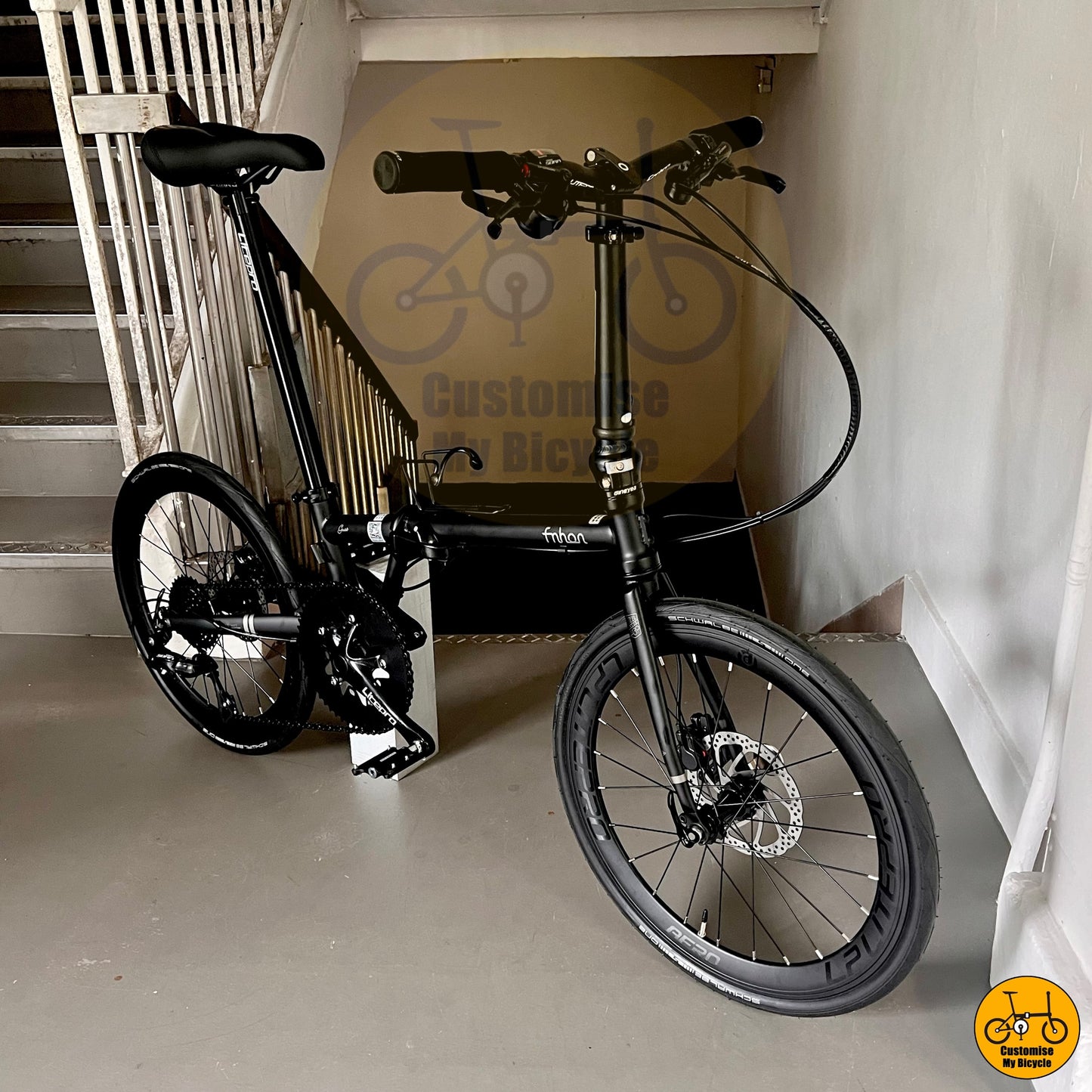 Premium folding bike alternative to XDS & Hito with stylish design
