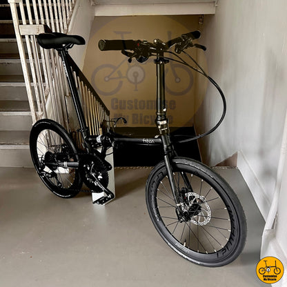 Premium folding bike alternative to XDS & Hito with stylish design
