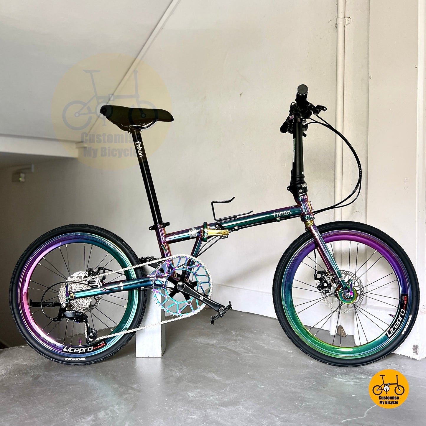 Fnhon Gust 22” • Shimano 9s • Oil Slick