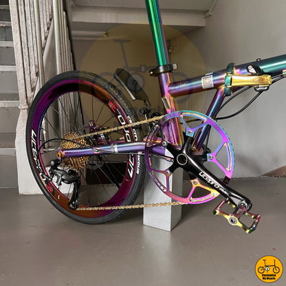 Fnhon Gust 22” • Shimano 10s • Oil Slick Aurora