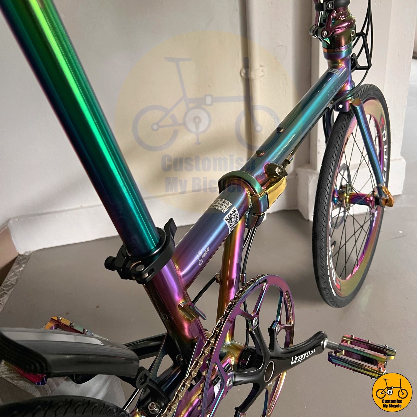 Fnhon Gust 22” • Shimano 10s • Oil Slick Aurora