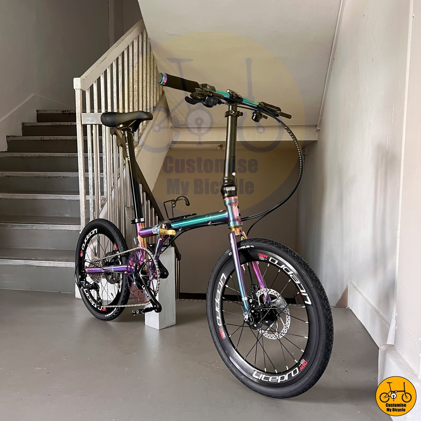 Fnhon Gust 20” • Shimano 9s • Oil Slick Aurora