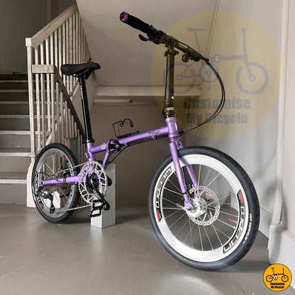 Fnhon Gust 22” • Shimano 9s • Lavender Purple