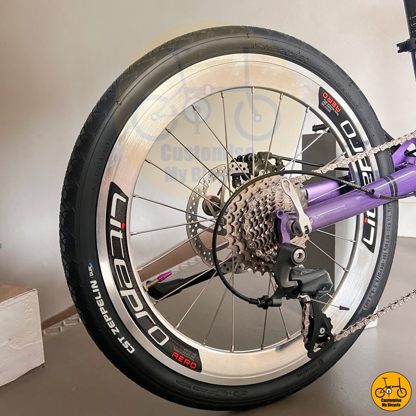Fnhon Gust 22” • Shimano 9s • Lavender Purple