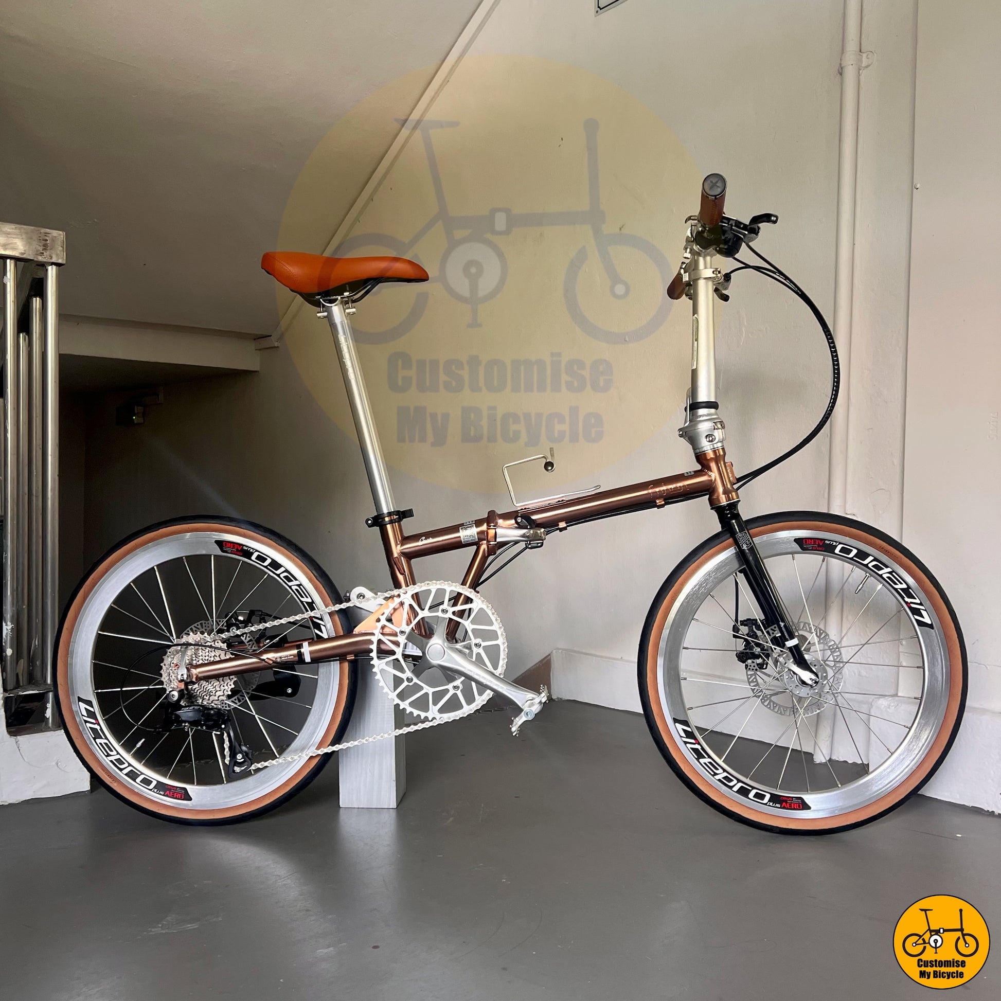 Fnhon Gust 20-Inci – Basikal Lipat Mewah dengan Reka Bentuk Klasik
