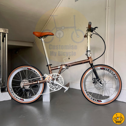 Fnhon Gust 20-Inci – Basikal Lipat Mewah dengan Reka Bentuk Klasik
