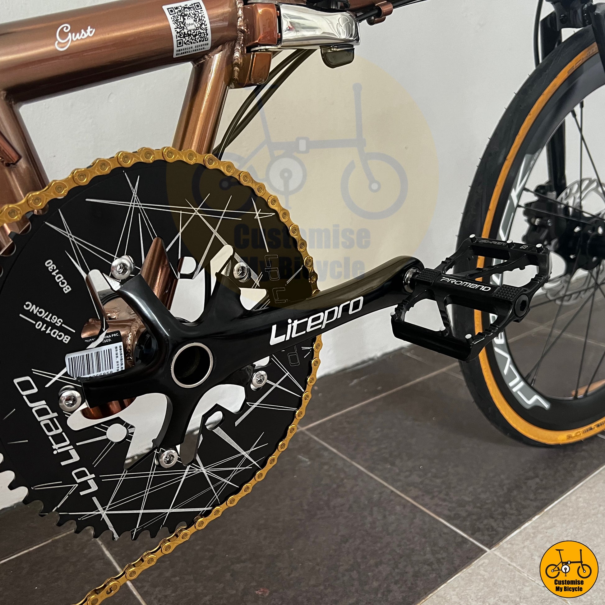 High-spec city commuter bike designed for speed, durability, and portability
