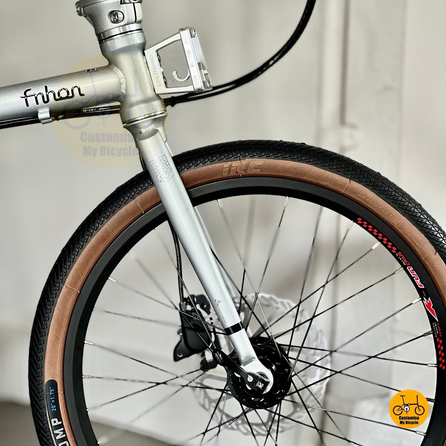 IRC tyre on Fnhon Gust