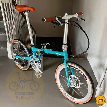 Fnhon Gust 22” • Shimano 9s • Turquoise Blue