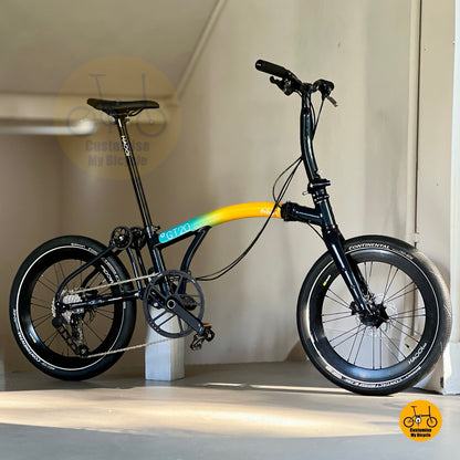  Fnhon GT20 20" Trifold Aurora Blue side view
