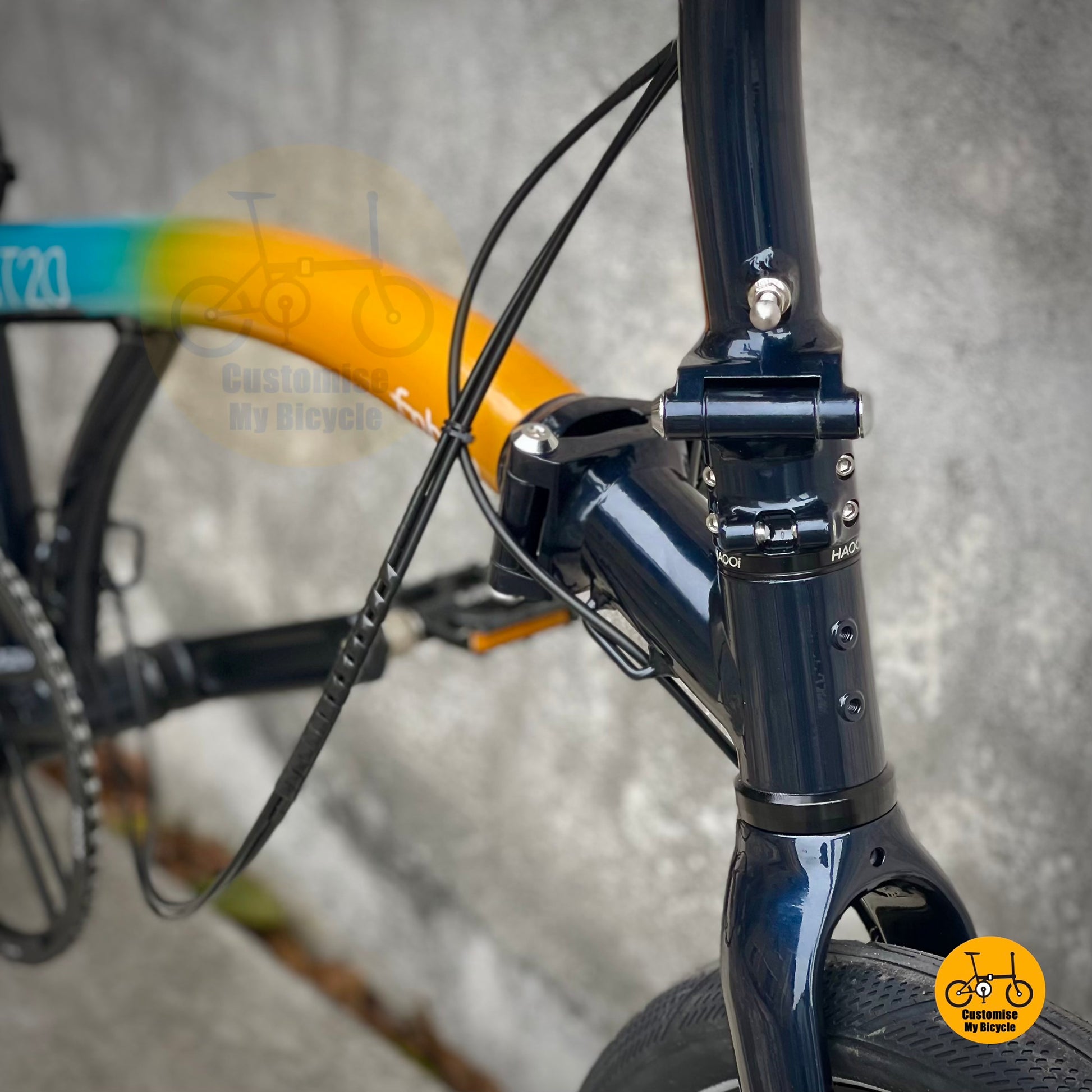 Folding parts of Fnhon GT20